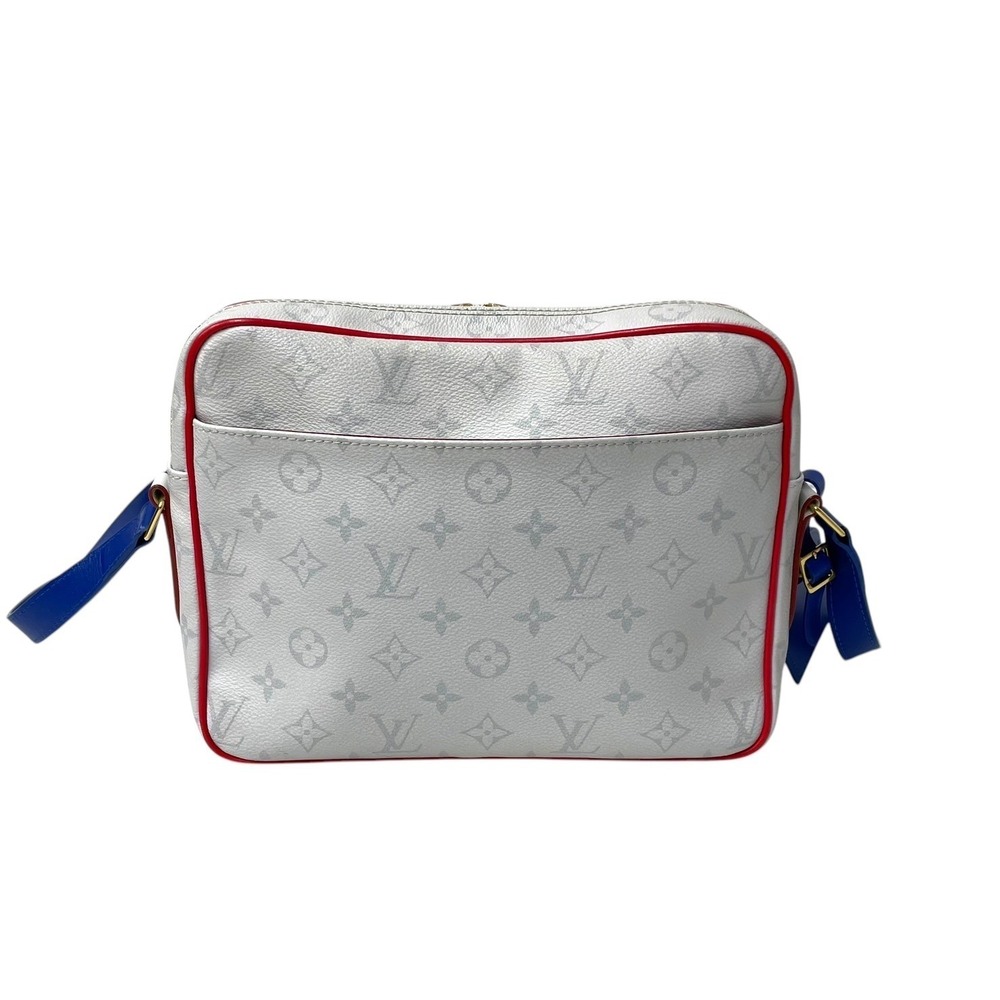 Louis Vuitton Louis Vuitton LVxNBA Nile Messenger Shoulder Bag White Blue Red - Picture 3 of 9